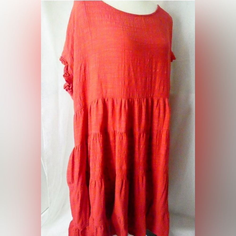 A Beautiful Soul Women's Dress 2X Peasant Lightweight Pockets - Picture 6 of 7